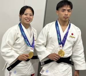 Super siblings lift judo gold