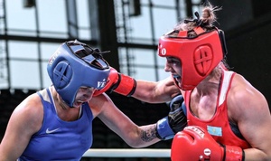 Kazakhstan's women boxers train with Japan ahead of Olympic qualifying tournament