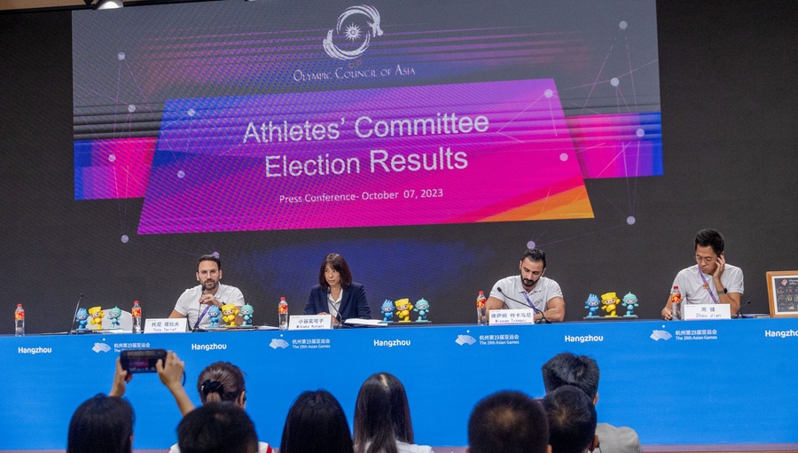 OCA announces results of first-ever elections for Athletes Committee