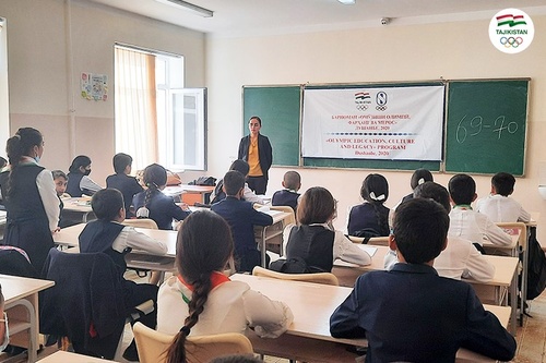 Tajikistan NOC runs Olympic Solidarity education events promoting Olympism