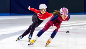 Alyssa Pok flies the flag for Singapore at Winter YOG