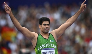 Pakistan’s Nadeem highlights friendship with India’s Olympic champ Chopra