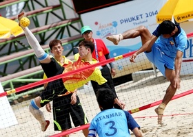 Phuket 2014 | Beach Sepaktakraw