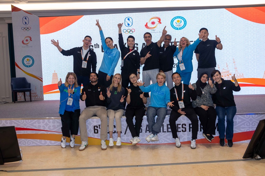 Athlete representatives give a ‘Thumbs Up’ as curtain falls on 6th OCA/OS Athletes Forum