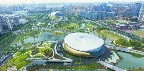 Gongshu Canal sports park passes Asian Games test