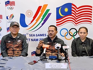 Malaysia CDM continues visits to SEA Games sports teams