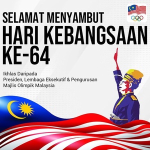 Malaysian sports family joins 64th Independence Day celebrations