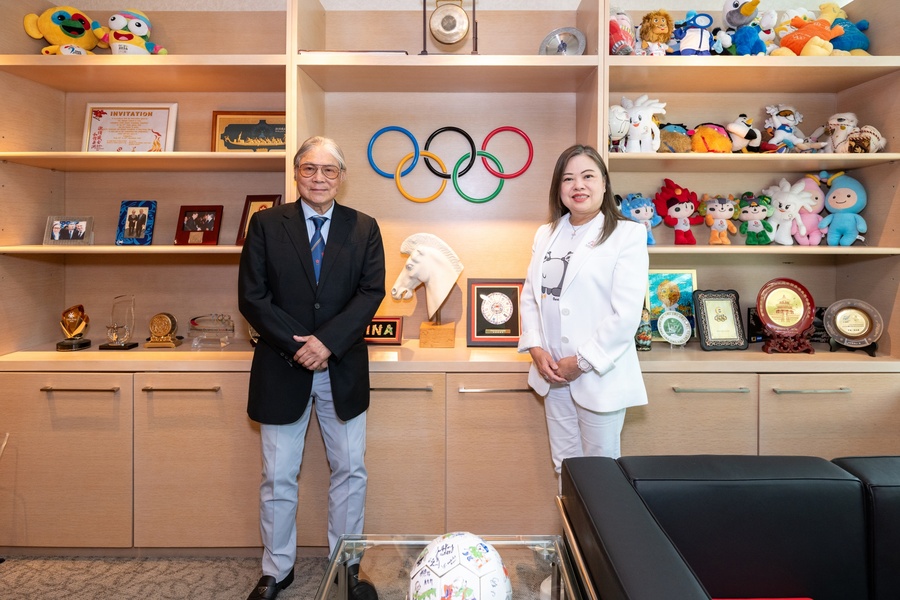 Secretary for Culture, Sports and Tourism visits Olympic House in Hong Kong