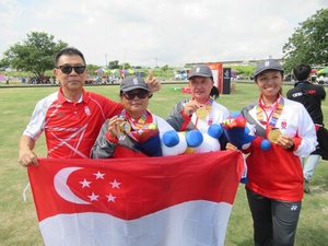 Singapore’s golden girls back on SEA Games podium after 18 years