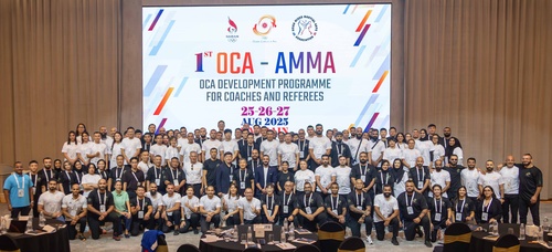 1st OCA-AMMA development programme gets underway in Bahrain