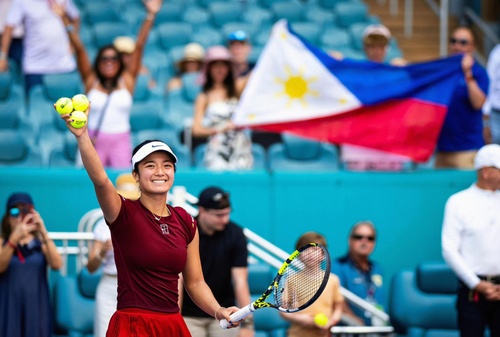 Tennis star Alex Eala a flagbearer for Philippines at SEA Games
