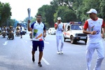  Jakarta - Palembang 2018  | New Delhi, India - 18th Asian Games Torch Relay 2018