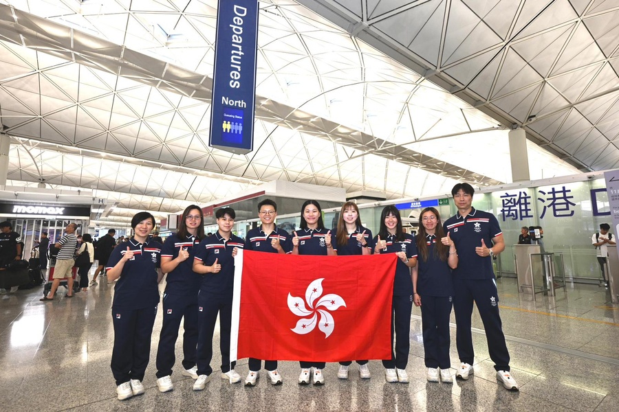Hong Kong, China delegation sets off for Sanya 2026 Asian Beach Games