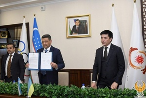 Uzbekistan NOC signs cooperation agreement with Ukraine NOC