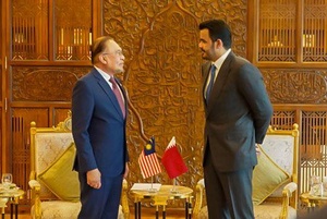 OCA President Sheikh Joaan meets with His Majesty the King of Malaysia