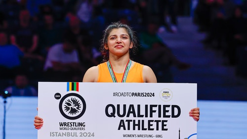 Wrestlers Aman Sehrawat and Nisha Dahiya book Paris Olympics quotas for India