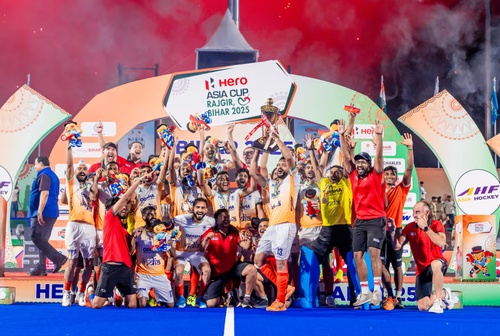 India men’s hockey team crowned Asian champions after eight years