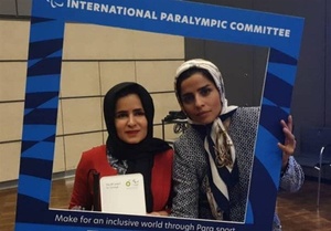 Iranian Paralympic skier receives ‘Courage’ award