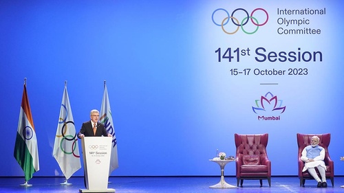 IOC President announces plans to create Olympic Esports Games at opening of 141st IOC Session in Mumbai