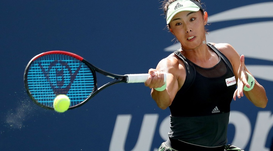 Wang Qiang. © Women’s Tennis Association