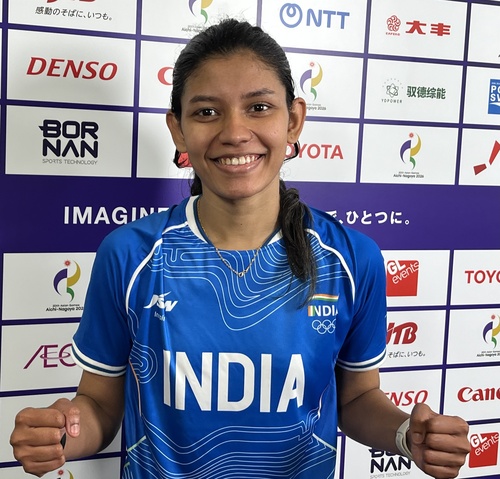 Dsouza excels in teqball's Asian Games debut