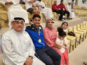 Hosts Kuwait enjoy a fine night poolside winning three gold medals at Gulf Games
