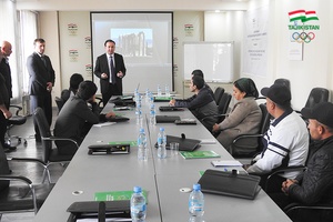 Tajikistan NOC teaches Olympic culture and heritage in Dushanbe schools