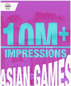 IOA celebrates Instagram milestone during 19th Asian Games