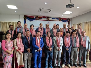 Nepal NOC felicitates executive board members