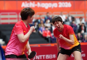 Wang-Kuai pair completes Chinese sweep of women’s table tennis golds