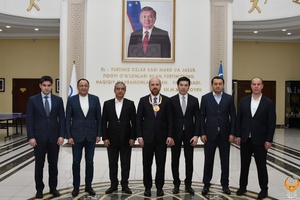 World Ethnosport Confederation President visits Uzbekistan NOC