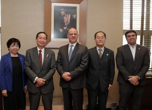 Jordan NOC welcomes Japanese delegation