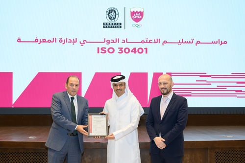 Qatar NOC sets milestone in knowledge management recognition