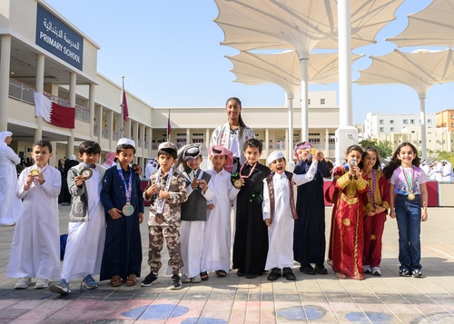 Qatar Olympic Committee marks National Day with school visits