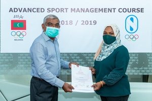 Maldives NOC completes Olympic Solidarity advanced sports management course
