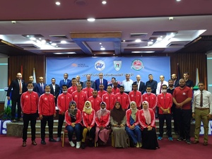 Palestine Olympic Committee President opens athletics course