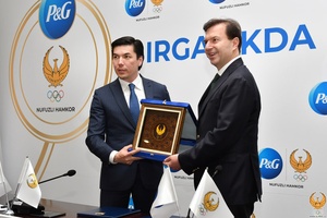 Uzbekistan NOC signs partnership with Procter & Gamble