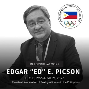 Philippine sport mourns boxing president/sportscaster Ed Picson