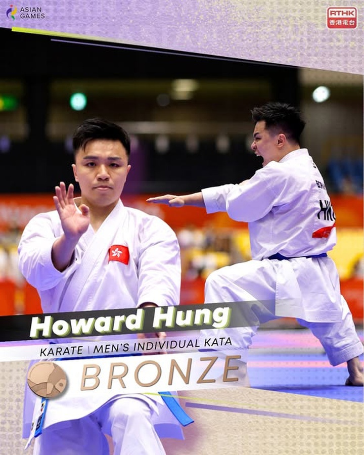 Howard Hung claims kata bronze for Hong Kong, China