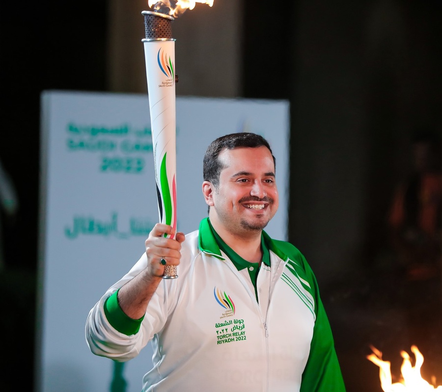 Riyadh launches torch relay for Saudi Games 2022