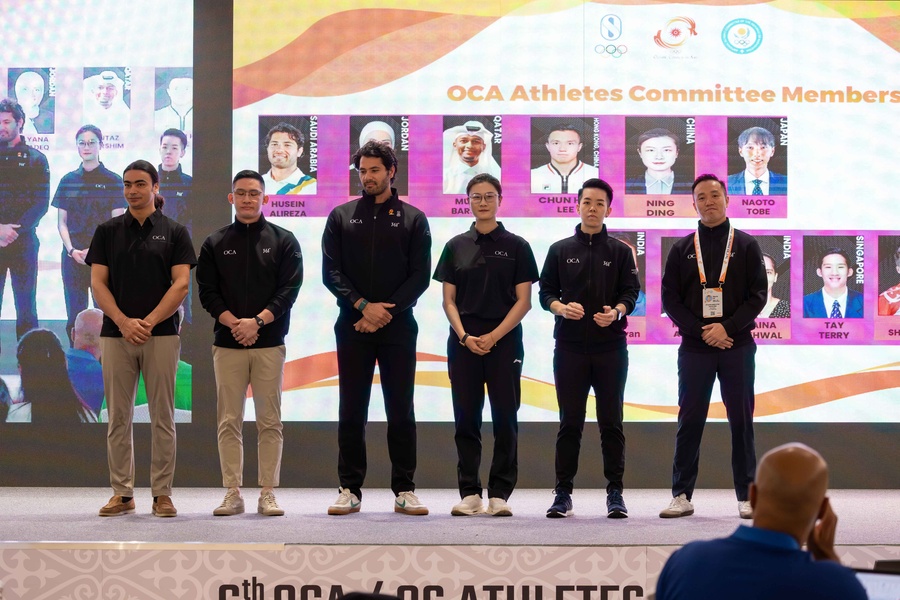 Chair of OCA Athletes Committee Ding Ning urges athletes to reach out for support