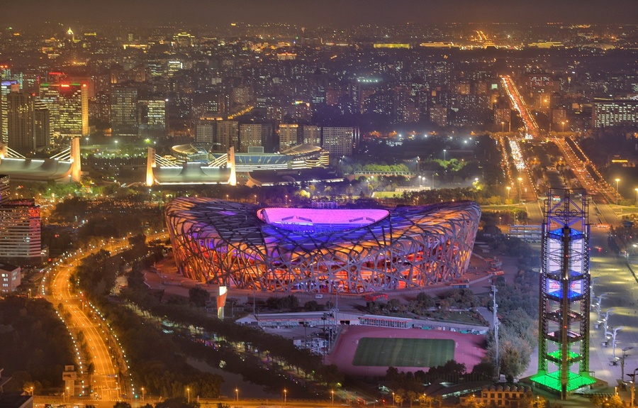 Beijing is ready to welcome the Winter Olympics next February. © Xinhua