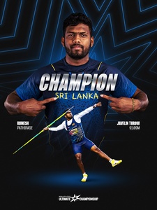 Rumesh Tharanga’s record-breaking javelins damaged in flight ahead of Asian Games