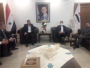 Iran NOC and Syria NOC discuss sports exchange and development