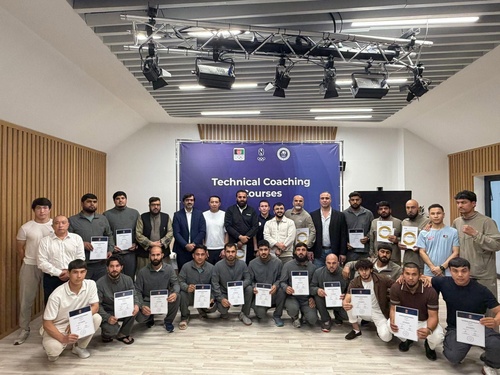 Afghanistan NOC funds wrestling and boxing technical coaching course