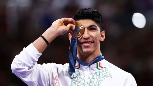 Iran’s Arian Salimi wins taekwondo gold on Olympic debut