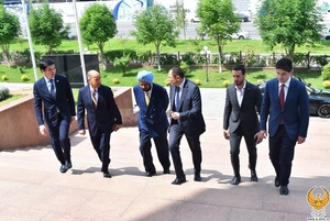 OCA Director General meets with sports development minister in Tashkent