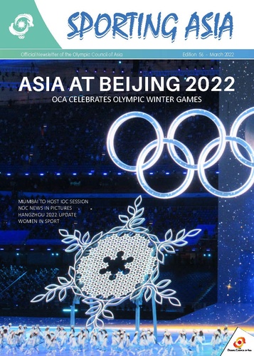 OCA’s new Sporting Asia celebrates Olympic Winter Games Beijing 2022