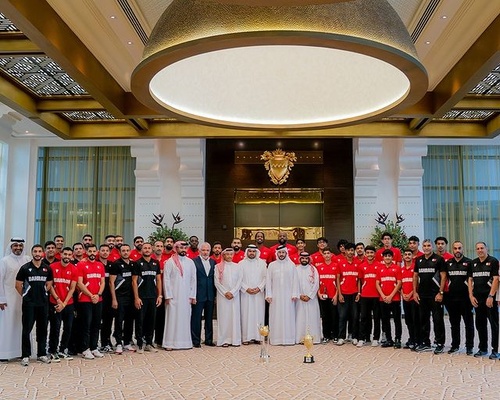 BOC President Sheikh Khalid commends basketball teams on Gulf success