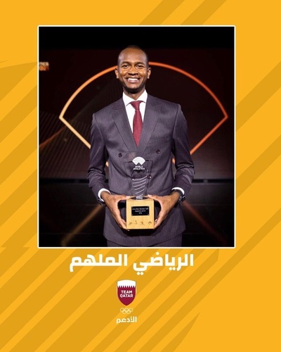 Qatari high jump champion Barshim wins World Athletics Inspiration Award